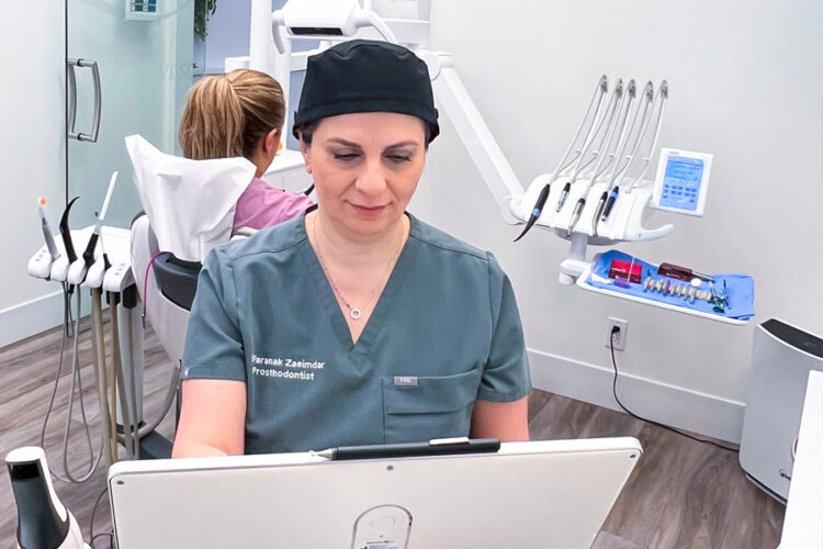 Autism and dental health – autism-friendly dentist helping child with oral care